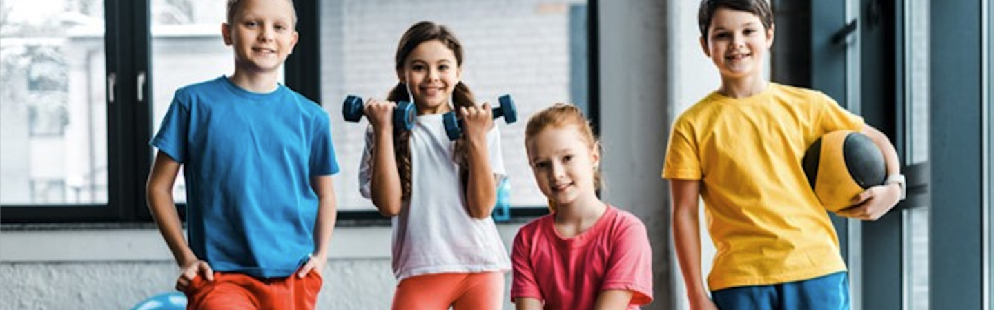 kid at gym